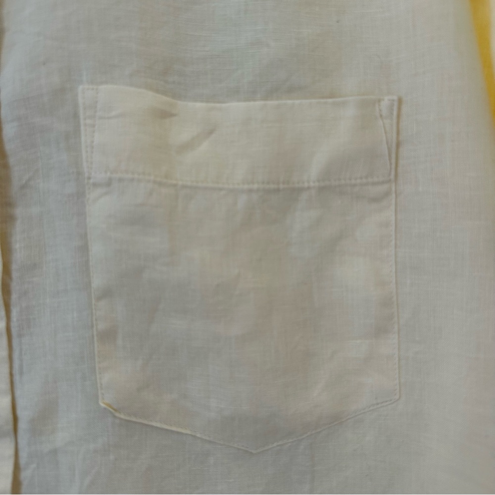 QUINCE EUROPEAN LINEN CAMP SHIRT - Picture 5 of 5